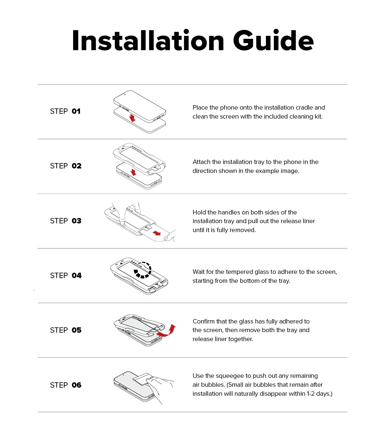 Protector de pantalla iPhone 17 Pro Max | Easy Slide Tempered Glass