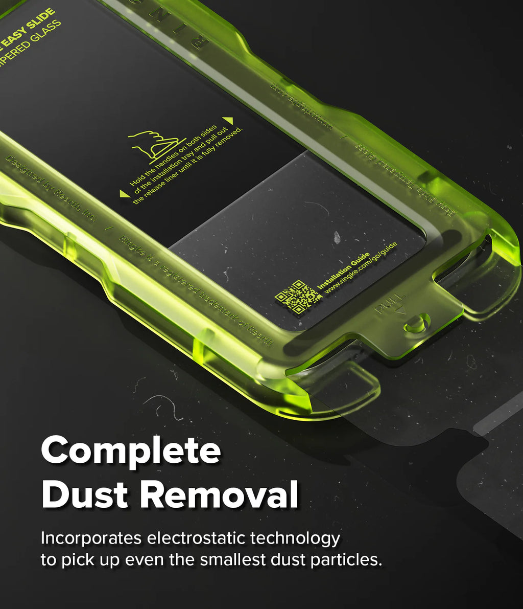 Protector de pantalla iPhone 17 Pro Max | Easy Slide Tempered Glass