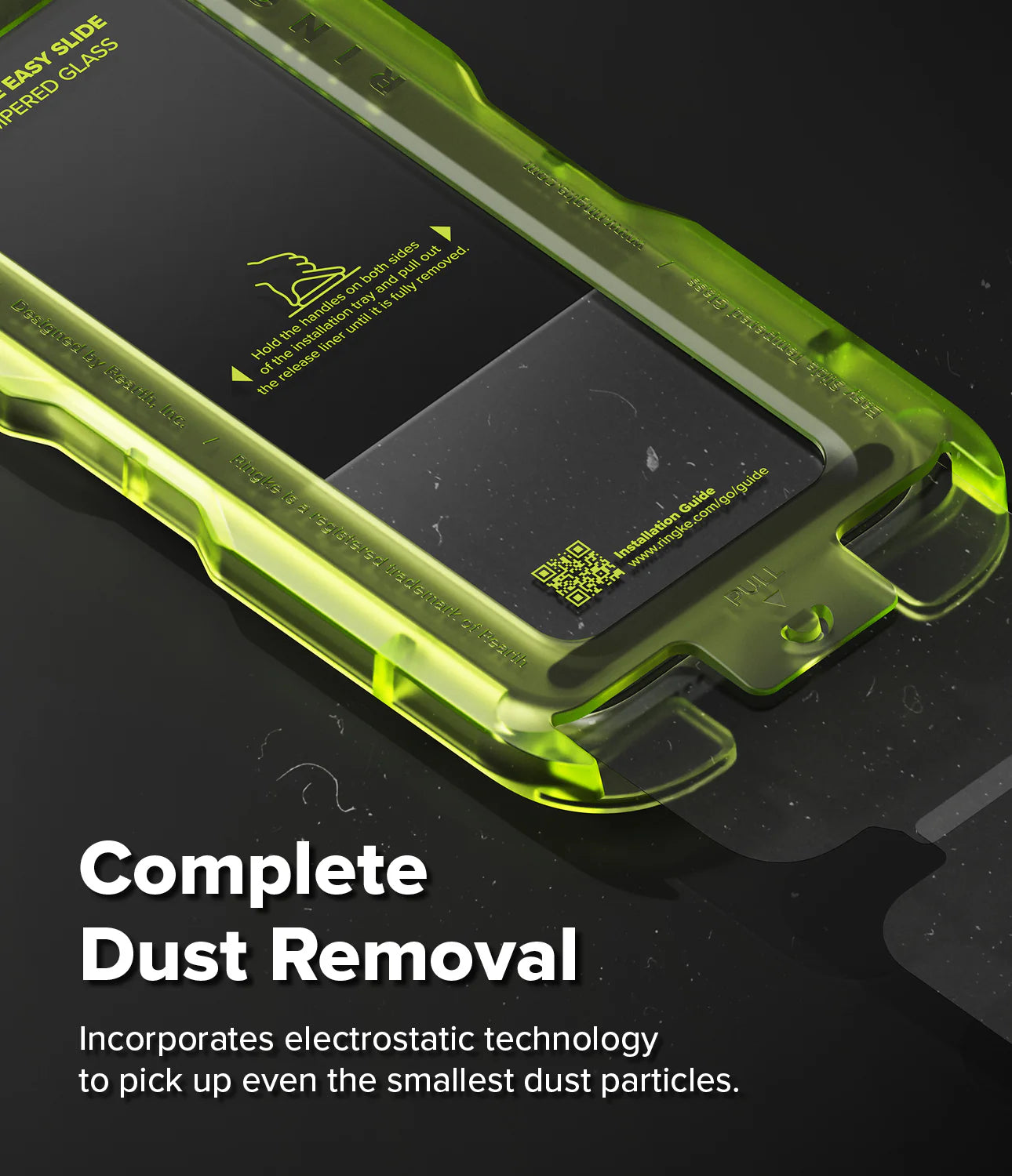 Protector de pantalla iPhone 17 Pro Max | Easy Slide Tempered Glass