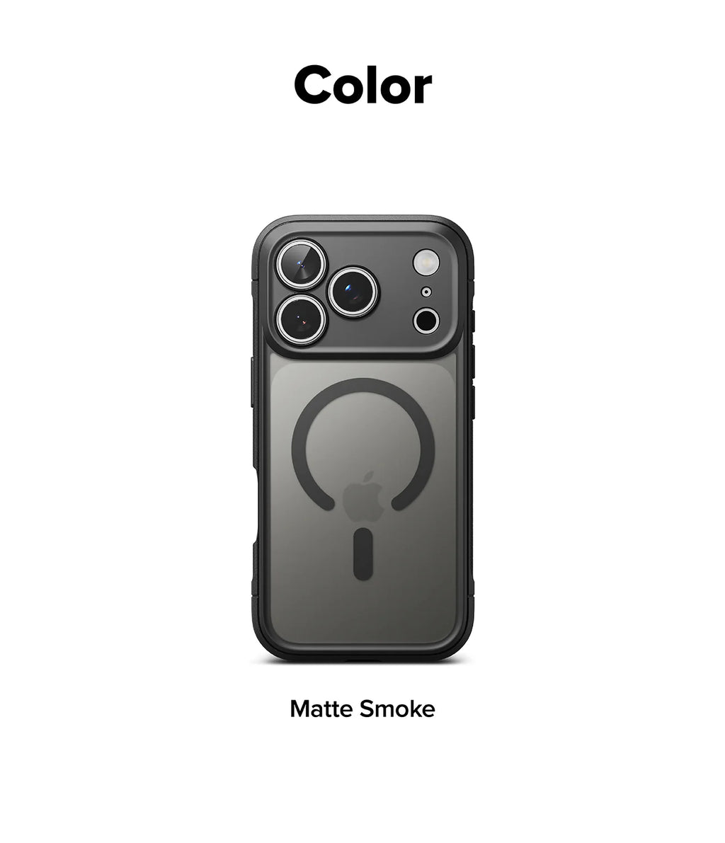 Cover iPhone 17 Pro Max | Bold Magnetic Matte Smoke