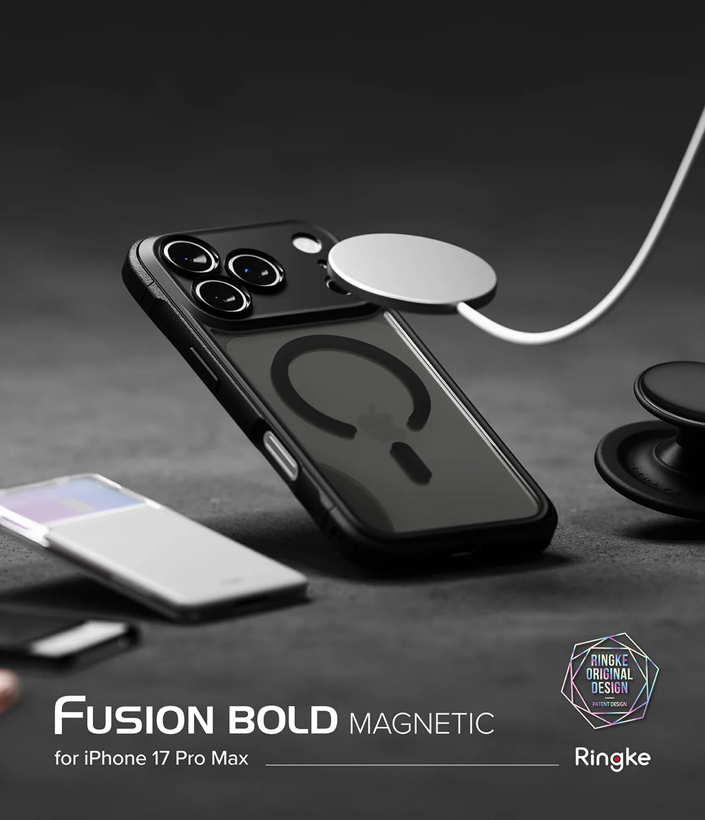 Cover iPhone 17 Pro Max | Bold Magnetic Matte Smoke