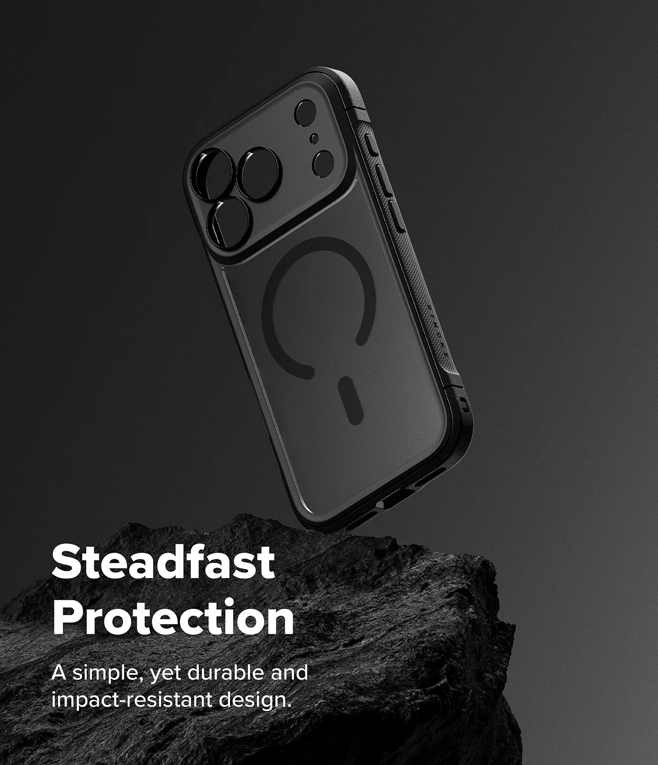 Cover iPhone 17 Pro Max | Bold Magnetic Matte Smoke