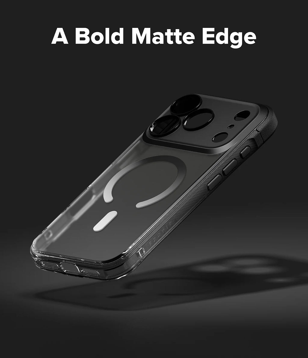 Cover iPhone 17 Pro Max | Bold Magnetic Matte Smoke
