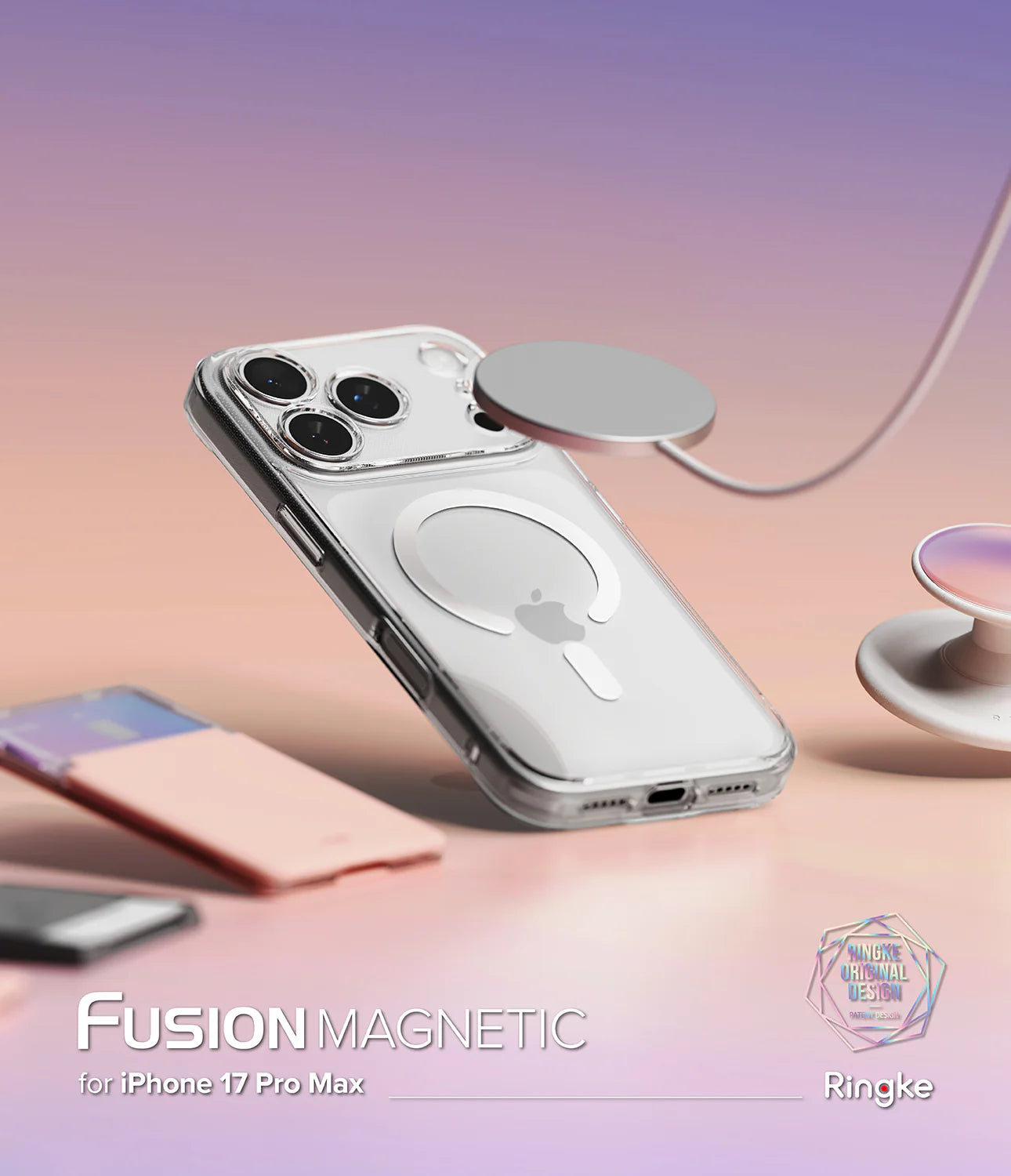 Cover iPhone 17 Pro Max | Fusion Magnetic Clear