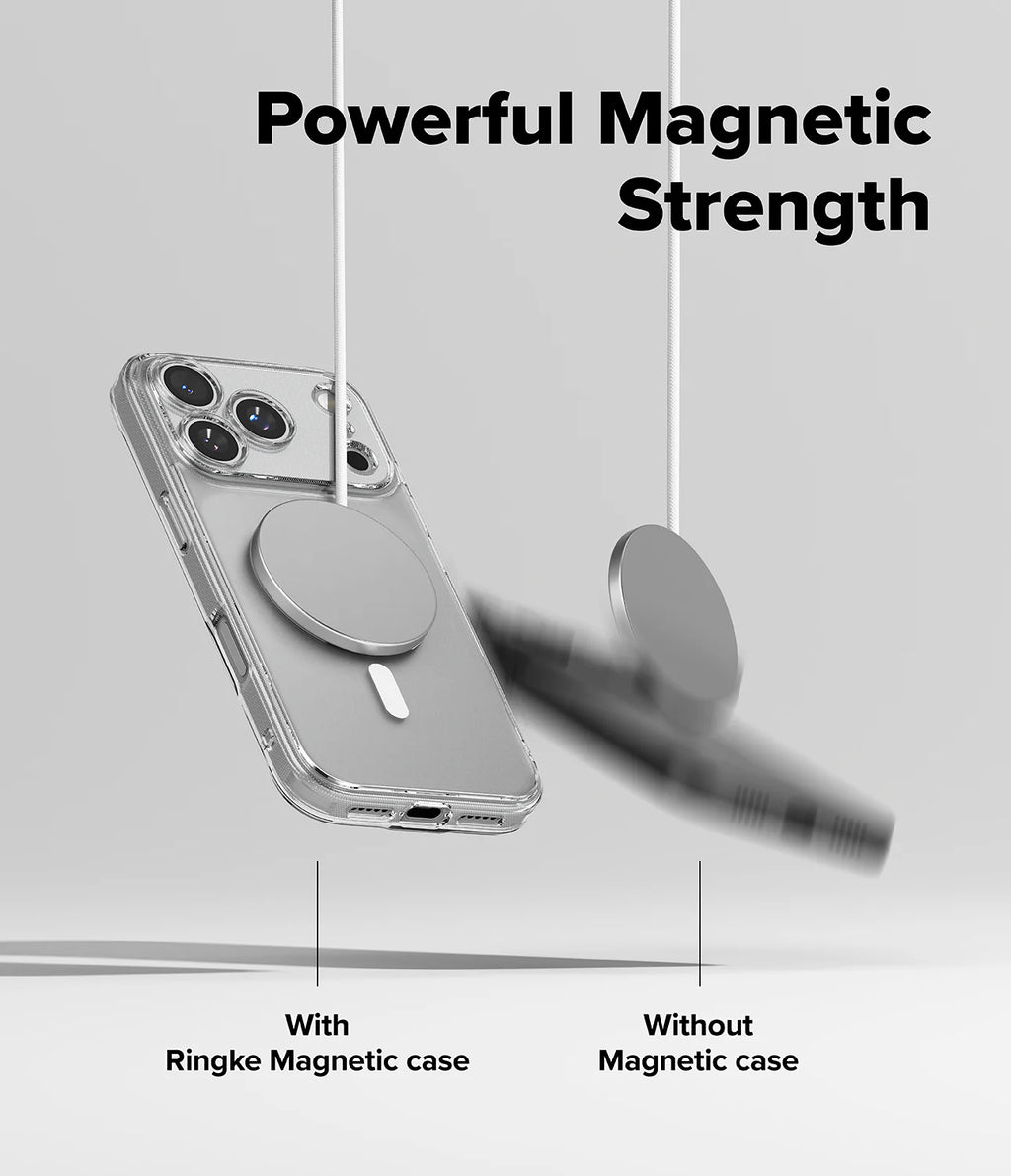 Cover iPhone 17 Pro Max | Fusion Magnetic Clear Matte