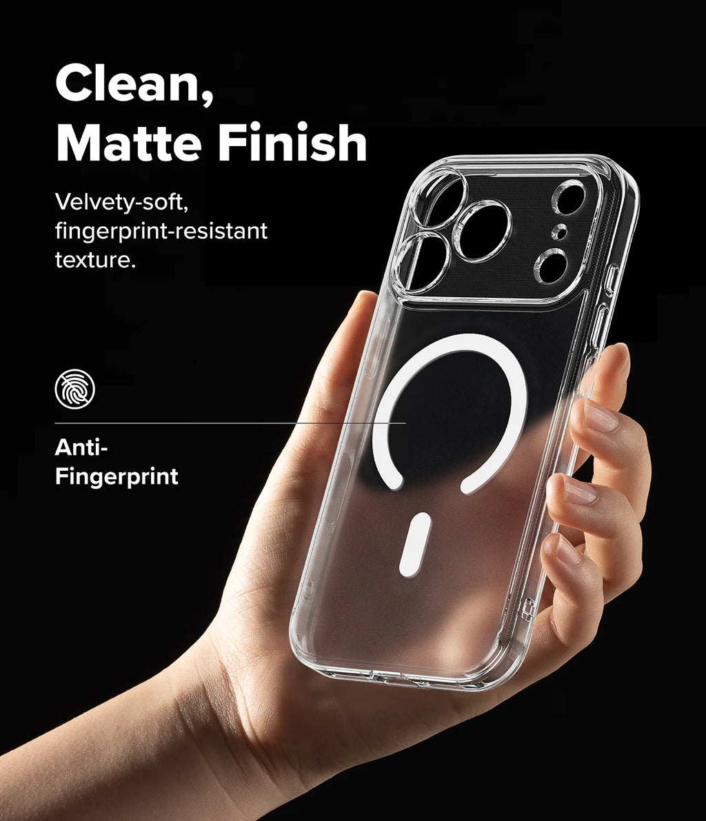 Cover iPhone 17 Pro Max | Fusion Magnetic Clear Matte