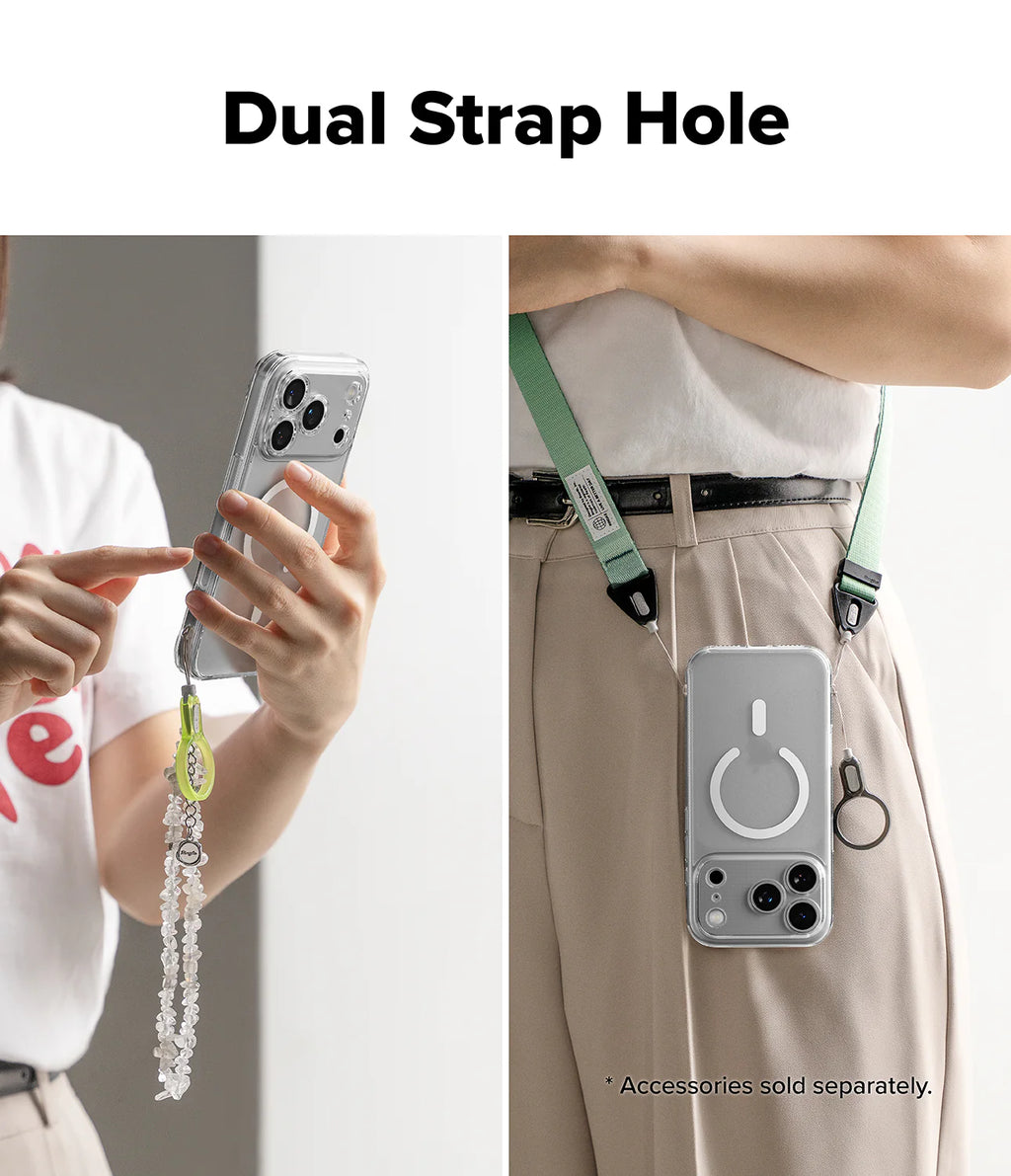 Cover iPhone 17 Pro Max | Fusion Magnetic Clear Matte