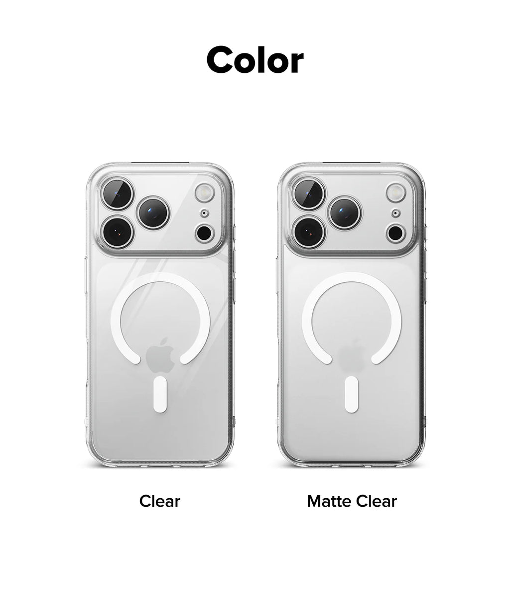 Cover iPhone 17 Pro Max | Fusion Magnetic Clear Matte