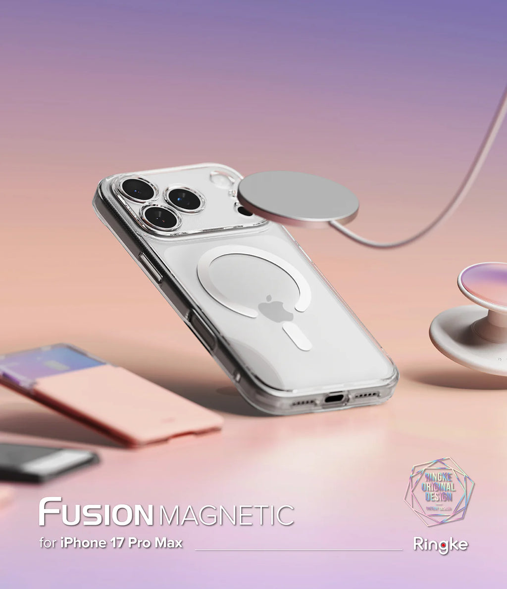 Cover iPhone 17 Pro Max | Fusion Magnetic Clear Matte