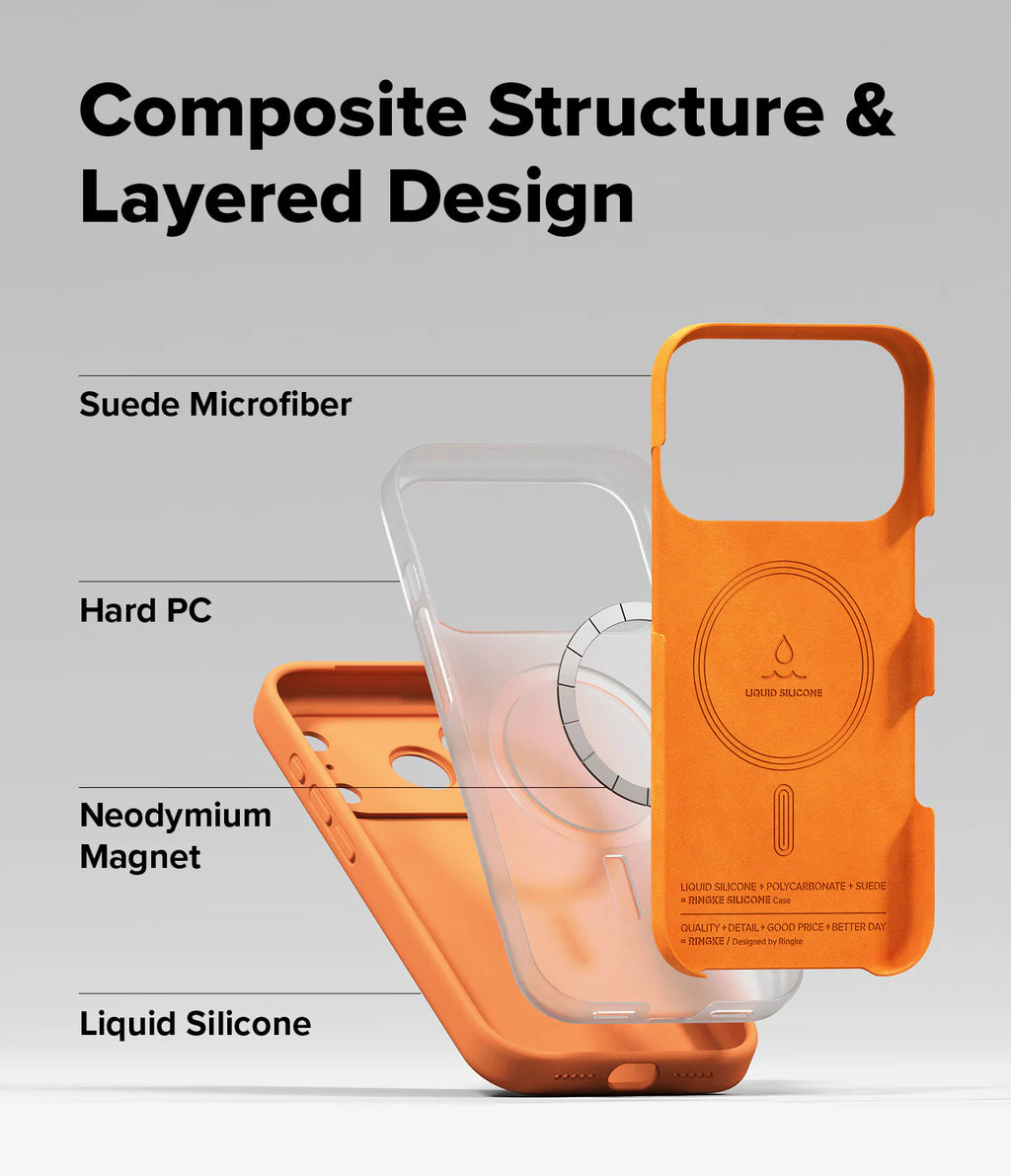 Cover iPhone 17 Pro Max | Liquid Silicone Magnetic