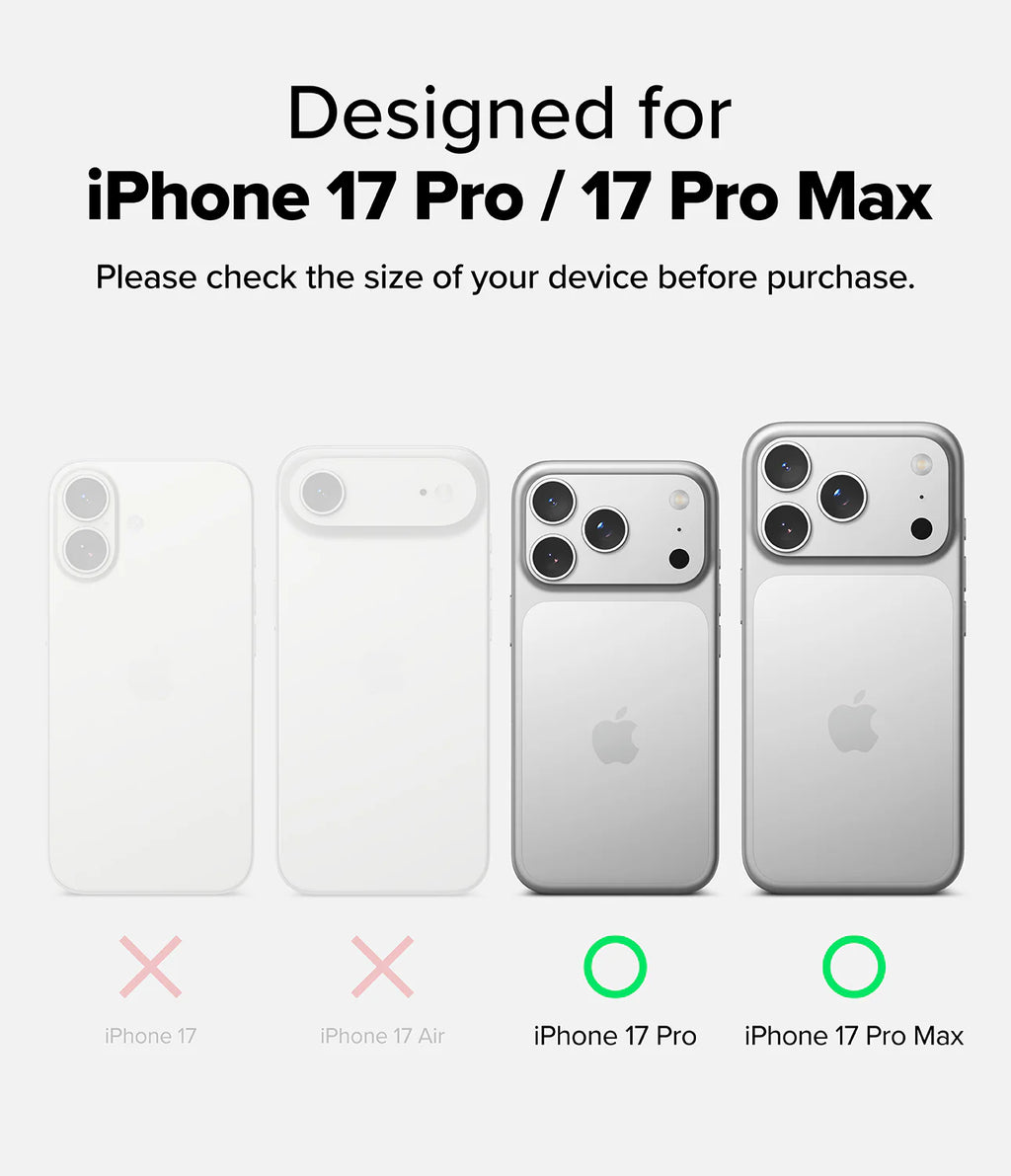 Protectores de lentes de cámara iPhone 17 Pro Max / 17 Pro