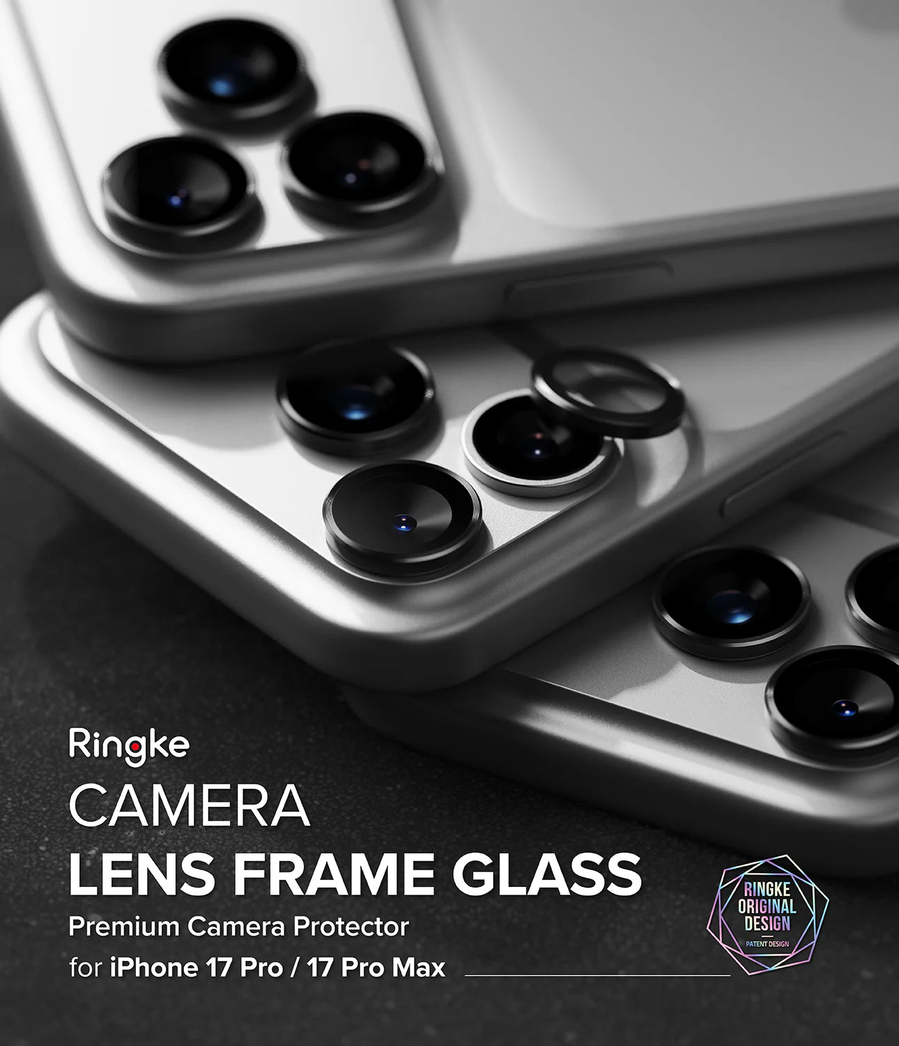 Protectores de lentes de cámara iPhone 17 Pro Max / 17 Pro