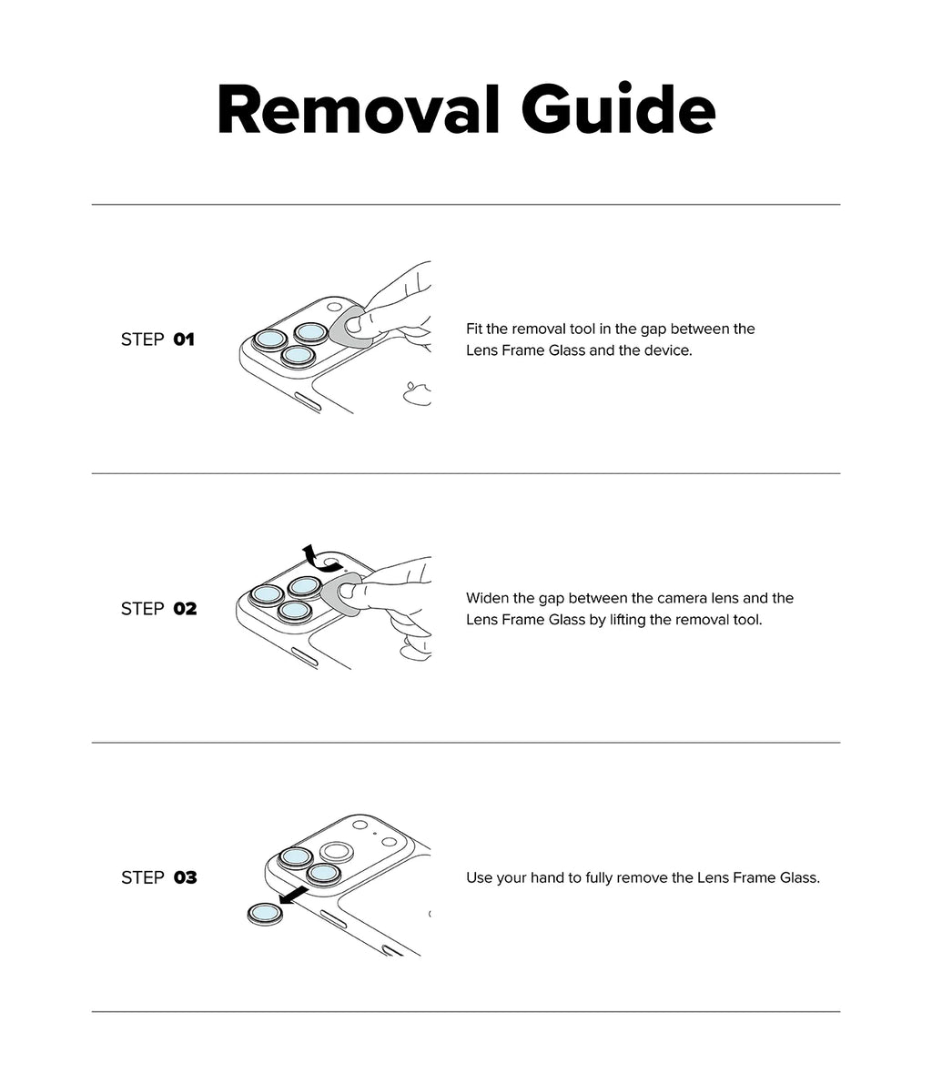 Protectores de lentes de cámara iPhone 17 Pro Max / 17 Pro