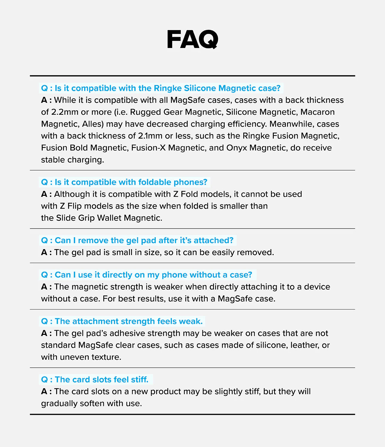 Cartera MagSafe Multi uso | Slide Grip Wallet Magnetic