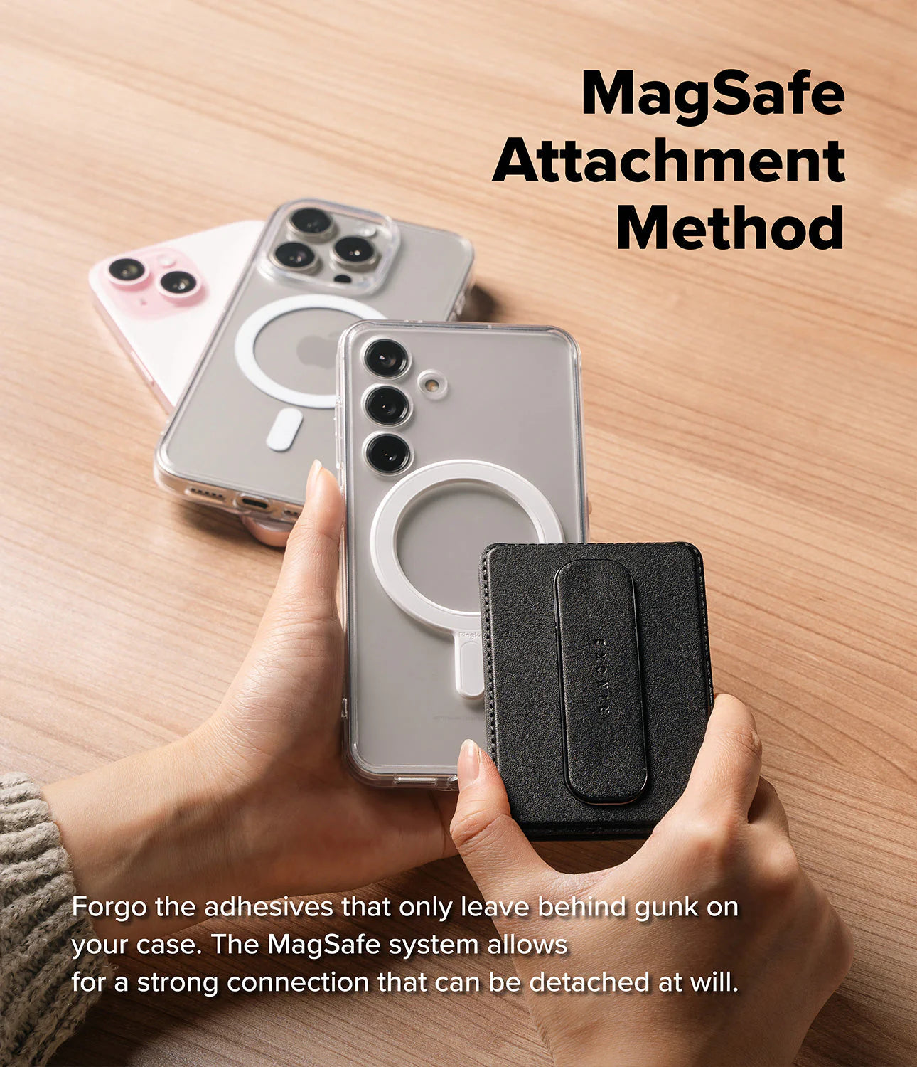 Cartera MagSafe Multi uso | Slide Grip Wallet Magnetic